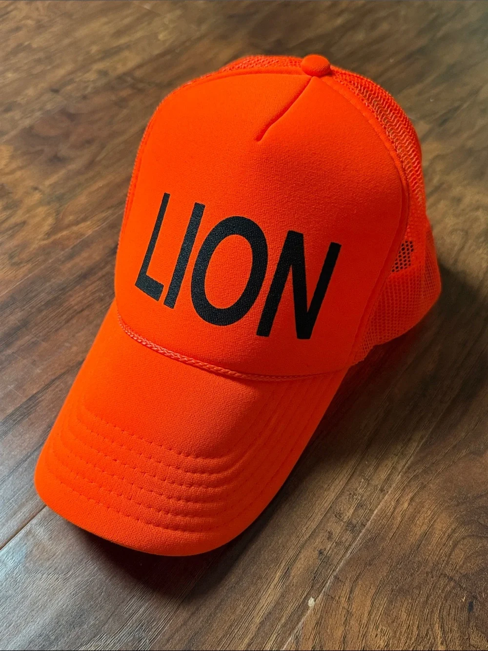 Lion x Elevation church Orange Trucker Hat